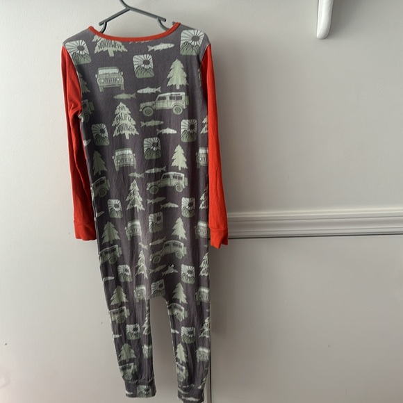 PLAY condition Rags to Raches Pacific Northwest Long Sleeve Pocket Romper 5/6 - Picture 3 of 11